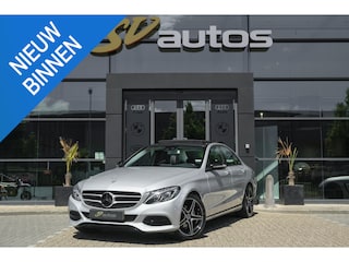 Mercedes-Benz C180 156pk Ambition Panoramadak 1/2 Leder Navigatie Stoelverwarming Led intelligent NLauto NAP 17" LMV