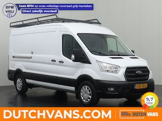Ford Transit 2.0TDCI 130PK L3H2 Imperiaal | Trekhaak | Navigatie | Camera | Airco | 3-Persoons | Cruise