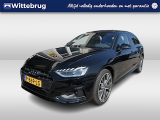 Audi A4 Avant 40 TFSI S edition / AUTOMAAT/ PANO/ LEER/ PARK. SENSOREN + CAMERA/ ADAPT. CRUISE/ DIGITAL COCKPIT/ APPLE CARPLAY/ ANDROID AUTO/ BLUETOOTH/ CLIMA/ MATRIX/ KEYLESS/ STOEL VERWARM./