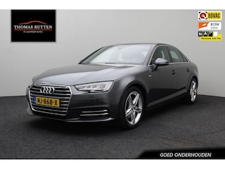 Audi A4 Limousine 1.4 TFSI S-Line Sport 2017 | Navigatie | Goed Onderhouden | Stuurwiel Bediening | Climate Control | Drive Select | 2 Sleutels | Parkeersensoren | Boekjes