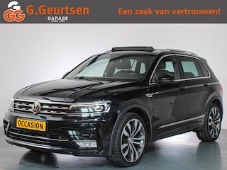 Volkswagen Tiguan 2.0 TSI 4Motion Highline, Volledig R-line, Trekhaak, Leder, Pano, LED, Apple Car Play