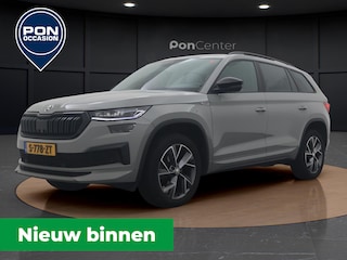 Skoda Kodiaq 1.5 TSI Sportline Business | NIEUW BINNEN | Navigatie | Camera | Trekhaak | 19" | Stoelverwarming |