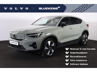 Volvo C40 Extended Range Ultimate 82 kWh - Panoramadak - IntelliSafe Assist & Surround - Verwarmde voorstoelen & stuur - Parkeersensoren voor & achter - Elektr. bedienb. voorstoelen met geheugen links - Draadloze tel. lader - Warmtepomp - Extra getint glas - Elektr. inklapbare trekhaak - 19' LMV