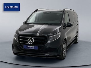 Mercedes-Benz Vito 119 CDI L3 DC *Edition* Leder Dubbel cabine 19"inch AMG Black-Pack Extra Lang Dubbele Schuifdeur Multibeam LED Trekhaak Achteruitrijcamera Betimmering