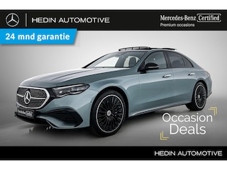 Mercedes-Benz E 300e Limousine Automaat AMG Line | Nightpakket | MBUX Superscreen | Distronic | Panoramadak | Burmester 4D Audio | Keyless-Go | 360° Camera | Parktronic