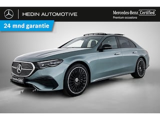 Mercedes-Benz E 300e Limousine Automaat AMG Line | Nightpakket | MBUX Superscreen | Distronic | Panoramadak | Burmester 4D Audio | Keyless-Go | 360° Camera | Parktronic