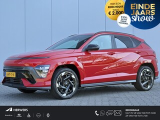 Hyundai Kona N Line Edition 65.4 kWh / Stoel en Stuurverwarming/ Cruise Control / Navigatie / Apple Carplay/Android Auto / Automaat /