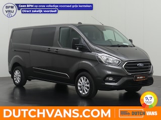 Ford Transit Custom 2.0TDci 170PK Dubbele Cabine Limited | 2xSchuifdeur | Navigatie | Camera | Airco | Cruise | Trekhaak