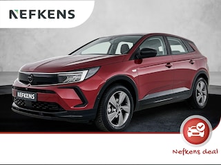 Opel Grandland SUV GS 130 pk Automaat | Navigatie | Achteruitrijcamera | Parkeersensoren Voor en Achter | Verwarmde Comfortstoelen | LED Dagrijverlichting | Trekhaak | Dodehoek Detectie | Adaptieve Cruise Control | 18" Lichtmetalen Velgen | Apple Carplay/Android Auto |
