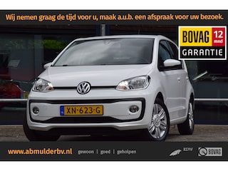 Volkswagen Up 1.0 75PK BMT high up! Automaat | Org. NL | BOVAG Garantie | Achteruitrijcamera | Cruise&Climate Control | Stoelverwarming | Parkeersensoren | Bluetooth | DAB Radio |