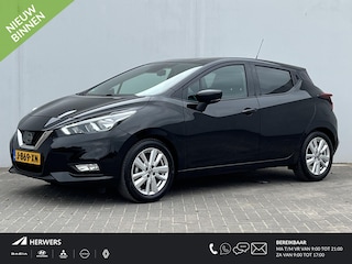 Nissan Micra 1.0 IG-T N-Connecta / 100% Dealeronderhouden / Incl. Winterbanden Set / Trekhaak / Achteruitrijcamera / Cruise Control / Apple Carplay & Android Auto / Navigatie full map / Parkeersensoren achter / Airco / DAB Radio