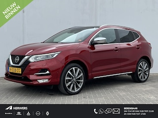 Nissan Qashqai 1.3 DIG-T Tekna + / Afneembare Trekhaak (Trekgewicht 1.300kg) / Panorama-dak / 360° Camera / Adaptieve Cruise Control / Verwarmde voorstoelen / Apple Carplay & Android Auto / Keyless Entry & Start / Navigatie full map / Bose Premium Audio / Bestuurdersstoel met Geheugenset / Dodehoek Detectie /