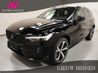Volvo XC60 2.0 T8 Plug-in hybrid AWD Plus Dark Black Edition Luchtvering Pano 21 Inch Trekhaak Apple CarPlay Harman Kardon Memory Stoelen Leer 360º view