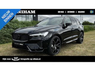 Volvo XC60 T6 PLUG-IN HYBRID AWD ULTRA BLACK EDITION *NIEUW!* -PANO.DAK|BOWERS&WILKINS|LUCHTVERING|GEVENT.LEDER+MASSAGE|21"|BLIS|TREKHAAK