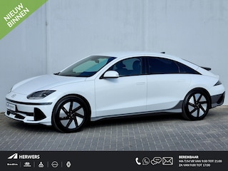 Hyundai Ioniq 6 Connect 77.4 kWh Automaat / Lederen Bekleding / Elektr. Achterklep / Cruise Control Adaptief / Camera / Navigatie / Stoelverwarming