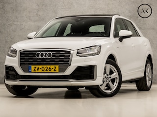 Audi Q2 35 TFSI S-Line Sport 150Pk Automaat (SCHUIFDAK, VIRTUAL COCKPIT, GROOT NAVI, ADAPTIVE CRUISE, STOELVERWARMING, CAMERA, LEDER, ELEK ACHTERKLEP, PLAT S-LINE SPORTSTUUR, NIEUWSTAAT)