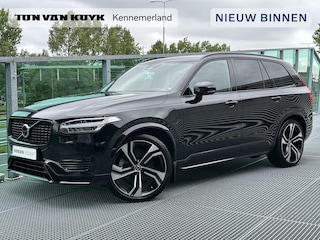 Volvo XC90 2.0 T8 Recharge AWD Ultra Dark PHEV, Automaat, Luchtvering, Bowers&Wilkins audio, Trekhaak semi elektrisch, Panoramadak, Leder, Gelaagde zijruiten, Extra getint glas vanaf B-stijl, 22 inch wielen