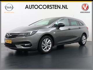 Opel Astra Sports Tourer T 111pk Navi Apple/Android Elek.klep Keyless Lane-dep. CruiseControl Pdc-a+v Ecc Licht-/Zichtpakket Bluetooth Isofix 4xElek.Ramen Mistlampen Usb 16''LM Dealer Onderhouden 1.2 Turbo Business Elegance