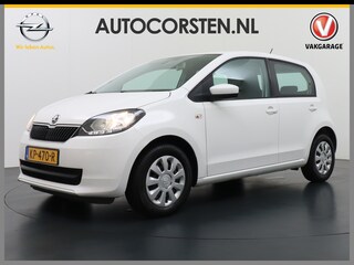 Skoda Citigo 1.0 CNG Bifuel Airco CruiseControl 5drs Bluetooth Isofix Greentech Led Aardgas Elek.Ramen Aut.Verlichting Start/Stop DealerOnderhouden Ambition NL-auto! Kosten per 100 km: CNG is goedkoop – bij een prijs van €1,20 per kg kost 100 km slechts €3,60 - €4,20 Belasting slechts 36 euro per maand!!