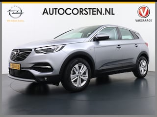 Opel Grandland X T 131pk 360Camera Navi 1/2Leer Apple/Android Usb Bluetooth CruiseControl Pdc Dab Ecc Tel. Isofix Mistlampen Blindspot Lane-dep. Bordherk. Licht-/Zichtpakket Elek.Inkl.spiegels Elek.Ramen Led 17''LM 1.2 Turbo Business Elegance NL-auto! B- klasse EURO 6 Origin.NLse auto