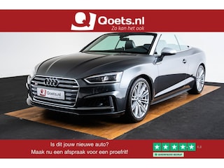 Audi A5 Cabriolet 3.0 TFSI S5 quattro Pro Line Plus MMI navigatie plus - Windschot - S sportstoelen - Assistentiepakket City/Tour - Parkeerhulp plus - adaptive cruise control - Lichtpakket 2 - Koplampreinigingsinstallatie -