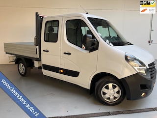 Opel Movano Pick-up 2.3 Turbo 136pk euro6 L2H1 Dubbel Cabine 7persoons, Airco, Navigatie, Trekhaak, Gereedschapkist, RIJKLAARPRIJS