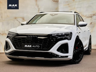 Audi Q8 e-tron 55 Quattro S Edition, NL auto, 1e eig., pano, tr.haak, 22", B&O, luchtv., matrix-LED, S Sportstoelen, 360 camera, HUD, keyless, ACC, privacy
