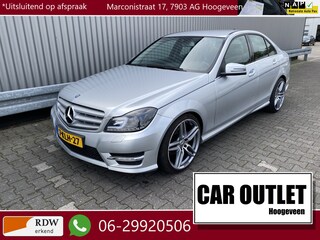 Mercedes-Benz C-klasse 180 Business Class 125! Avantgarde AMG-Optiek, AUTOMAAT, Leer, Clima, CC, PDC, LM, 160Dkm, – Inruil Mogelijk –