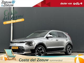 Kia Niro EV Edition Advanced 64.8 kWh DEMO AUTO | Navi | Stoel- en stuurverwarming | Keyless entry & start | Metallic lak | Dodehoeksensoren | Fabrieksgarantie t/m 13-04-2031 | BTW auto | NAP