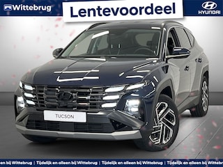 Hyundai Tucson 1.6 T-GDI PHEV Premium Plug-In Hybride Automaat met Navigatie, Lederen bekleding en Elektrische stoelverstelling Uit voorraad leverbaar!