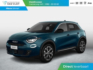 Fiat 600 1.2 Hybrid 145pk La Prima | Clima | Adapt. Cruise | Camera | BSM | 18" | Stoelverwarming | Apple Carplay | Elektr. A-Klep