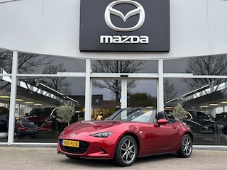 Mazda MX-5 1.5 SkyActiv-G 132 Exclusive-Line NL-Auto, Leer, Stoelverw., Navigatie, Carplay/Android Auto, Keyless, Sport-Auto, Roadster.