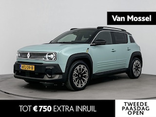 Renault 4 Comfort Range Iconic 52 kWh 150PK | Google Navigatie | Adaptieve Cruise Control | Pack Advanced Driving Assist | Vehicle-to-load | Lichtmetalen Velgen 18" | Apple CarPlay & Android Auto