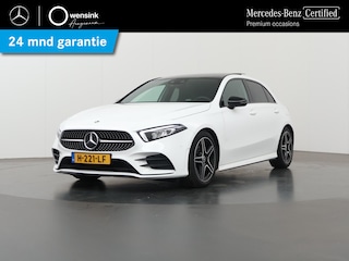 Mercedes-Benz A-klasse 180 AMG line | Night | Panorama-schuifdak | Apple Carplay | Achteruitrijcamera | Stoelverwarming | Dode hoek |