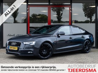 Audi A5 Sportback 1.8 TFSI Adrenalin Sport S-Line | Trekhaak | Navigatie | Climate Control | Cruise Control | Sport Stoelen | Privacy Glas | Parkeersensoren | LED | Bluetooth | Lichtmetalen Velgen | Half Leder |