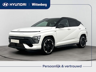 Hyundai Kona N Line Sky 65.4 kWh | Incl. €1200,- WEGRIJVOORDEEL! | Schuifdak | Op bestelling | Stoel + stuurverwarming | Bluelink app | Navigatie | Camera | Adaptive cruise control |