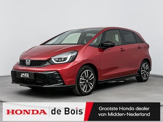 Honda Jazz 1.5 e:HEV Advance Sport | Tot 10 jaar garantie!* | Op bestelling | 16 inch | Navigatie | Sideskirts | Spoiler | Led verlichting | Dode hoeksensoren |
