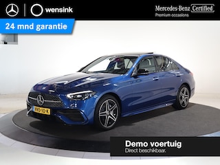 Mercedes-Benz C-klasse 300e AMG Line | Panoramaschuifdak | Night | Premium pakket | Winter pakket | Augmented Reality Navigation