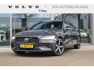Volvo V60 2.0 T6 Plug-in hybrid AWD Plus Dark | Schuif-/ kanteldak| Keyless Entry| Stoelverwarming voor + achter| Stuurwielverwarming| 19'' Lichtmetalen velgen|