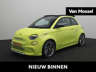 Abarth 500 Cabrio Turismo 42 kWh | DEMO | 360 Parkeersensoren | Camera | NAV | LED |