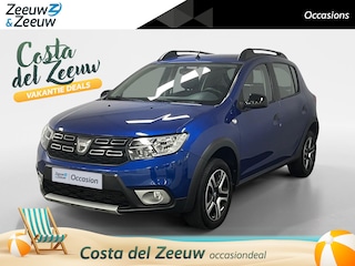 Dacia Sandero 1.0 TCe Stepway Serie Limitee 15th Anniv. NAVI AIRCO CAMERA PARKEERSENSOREN CRUISE CONTROLE HOGE INSTAP DEALER ONDERHOUDEN 12 MAANDEN GARANTIE ZEER MOOIE AUTO