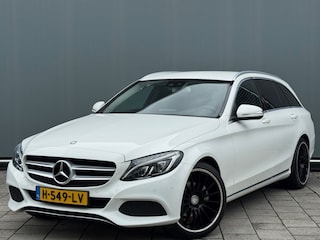 Mercedes-Benz C-klasse Estate BWJ 2015 | 180 157PK Prestige AUTOMAAT | SPORTSTOELEN | LEDER/STOF | CLIMA | NAVI | EL. KOFFERKLEP | LED |