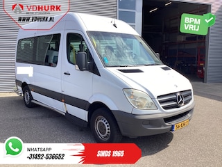 Mercedes-Benz Sprinter 313 2.2 CDI L2H2 €11.132 Incl. BTW BPM VRIJ! EXPORT ONLY Combi/ 9 Persoons/ Kombi/ 9P/ Airco/ Rolstoellift