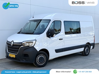 Renault Master T35 2.3 dCi 180PK **Fabrieksgrantie tot 04-2026** L2H2 Dubbele Cabine Airco Cruise Control Trekhaak Camera APK to 4-2027