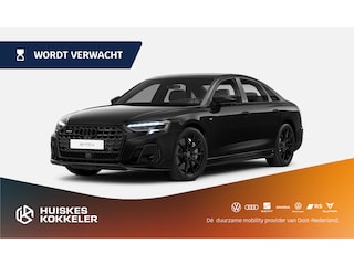 Audi A8 60 TFSI e quattro S-Line | Pano | B&O | Head Up | 4-Wiel Best. | Comfortstoelen | 21 inch | Servo | Ventilatie/Massage | 360Cam | Parkeerassistent | Leder |