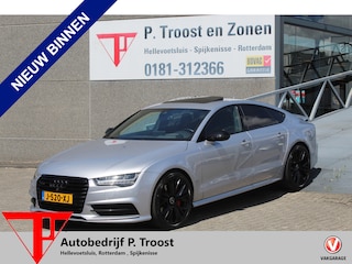 Audi A7 Sportback 3.0 TDI BiT quattro Competition Stage 3 450pk!!! 843 nm!! S-line AUTOMAAT/Schuif-kantel dak/Navigatie/Head-up display/Keyless/Vooruit + achteruitrijcamera/Climate control/Cruise control/Stuurverwarming/Stoelverwarming/Elektrische achterklep/Elektrisch ver