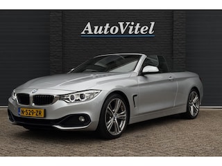 BMW 4-serie Cabrio 420i | Sportleder | Stoel-Stuur-Nek Verwarming | Harman Kardon | Memory | 19" Inch