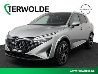 Nissan Qashqai 1.5 e-Power Tekna Plus | €8.250 Voordeel | Automaat | Elektrische kofferklep | BOSE audio installatie | Massagestoelen | Glazen panoramadak | Verwarmbare stoelen en stuur |