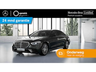 Mercedes-Benz S-klasse 580 e 4MATIC Lang AMG Line | Chauffeurspakket | Stoelkoeling voor en achter | Achterasbesturing | Night pakket |