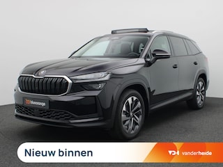 Skoda Kodiaq 1.5 TSI MHEV Business Edition 7p. 150PK DSG matrix led, trekhaak, adaptive cruise, side assist, schuif-kanteldak, stuur-stoelverwarming, achteruitrijcamera, alarm, keyless, 19" lichtmetaal